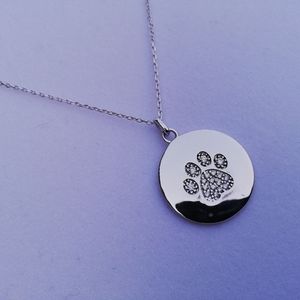 925 Pet Pow Chrystals 925 SS  chain and pandantif